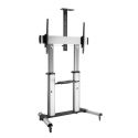 Carrello porta tv grandi dimensioni 60 - 100" su ruote Fabian