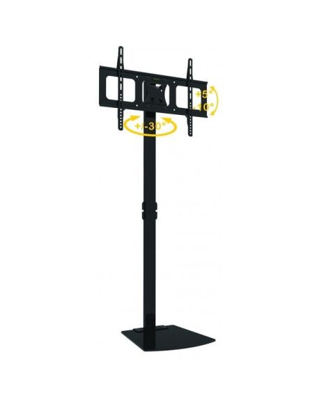 Porta TV da pavimento a colonna girevole Morris4