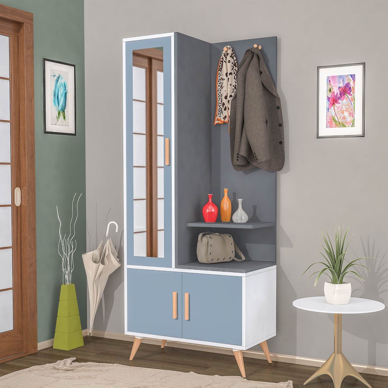 mobile appendiabiti ingresso moderno