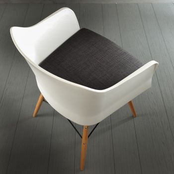 Coppia sedie design da soggiorno o sala da pranzo Emely 2