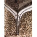 Sedia da soggiorno stile barocco made in italy plastica Karlene