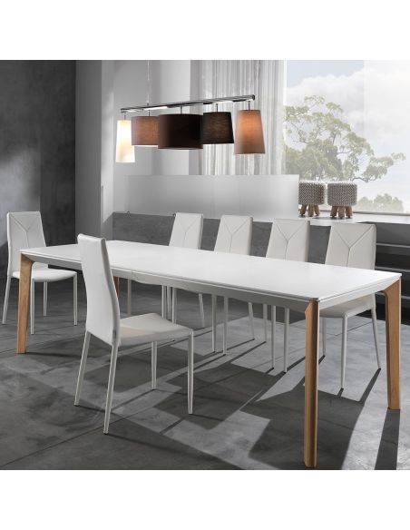 Tavolo pranzo allungabile design minimal Talles da 160 a 240 cm Tavolo pranzo allungabile design minimal Talles da 160 a 240 cm