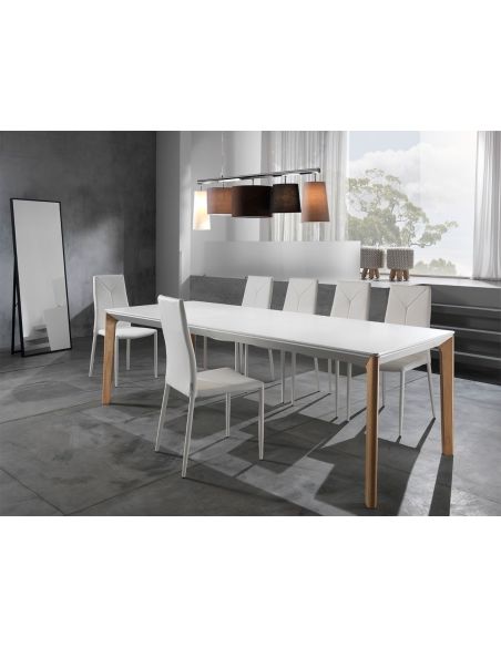 Tavolo pranzo allungabile design minimal Talles da 160 a 240 cm Tavolo pranzo allungabile design minimal Talles da 160 a 240 cm