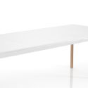 Tavolo pranzo allungabile design minimal Talles da 160 a 240 cm