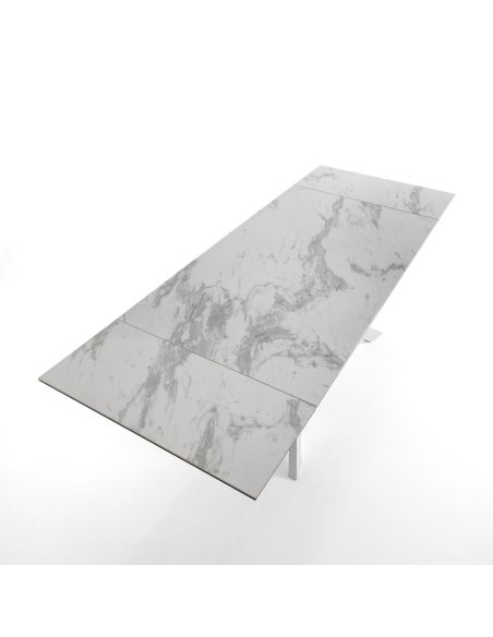 Tavolo da pranzo in vetroceramica allungabile 160/200/240 Iezer Tavolo da pranzo in vetroceramica allungabile 160/200/240 Iezer