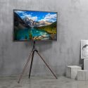 Treppiedi porta TV da 45 a 65 pollici VESA 600x400 con staffa girevole Dandy