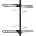 Treppiedi porta TV da 45 a 65 pollici VESA 600x400 con staffa girevole Dandy