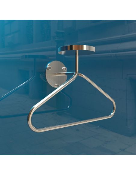 Servomuto design da parete in acciaio inox Murray Bowl