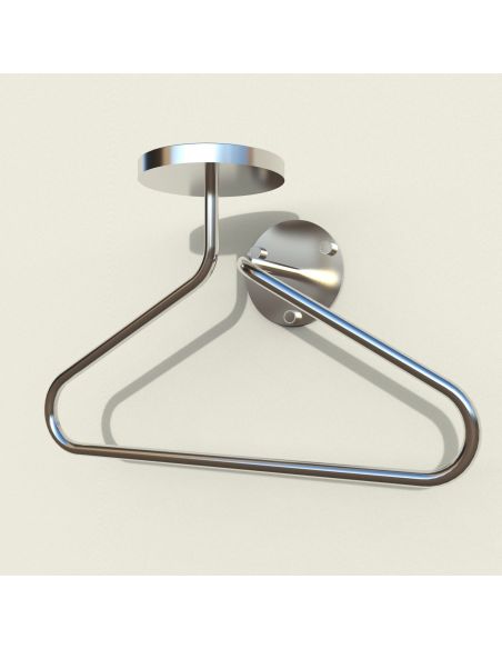 Servomuto design da parete in acciaio inox Murray Bowl