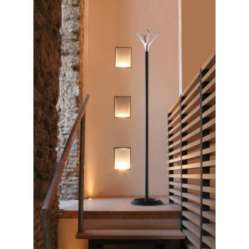 Appendiabiti da terra design per ingresso in acciaio Ellis 2