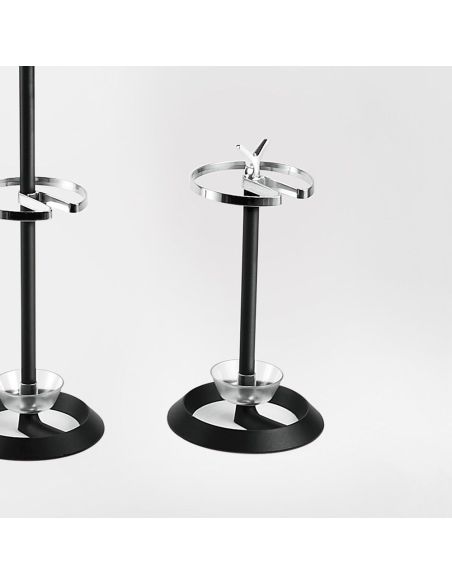 Portaombrelli design moderno in acciaio Ellis