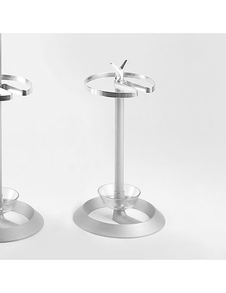 Portaombrelli design moderno in acciaio Ellis