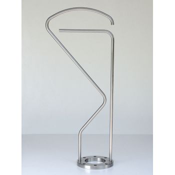 Indossatore da camera design moderno in acciaio Manfred