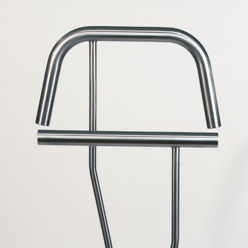 Portabiti da camera design moderno in acciaio Davis 2