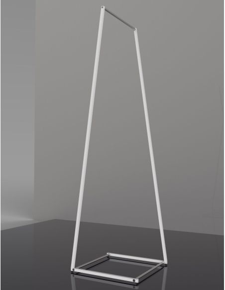 Stand appendiabiti moderno in acciaio Otis J