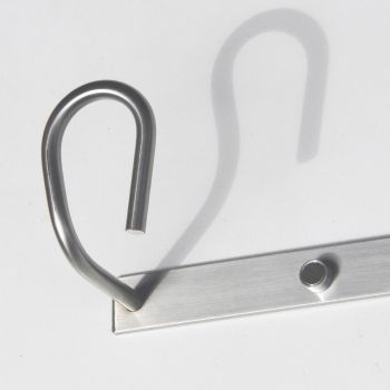Appendiabiti a muro design moderno con 3 ganci Ramsey 3 2