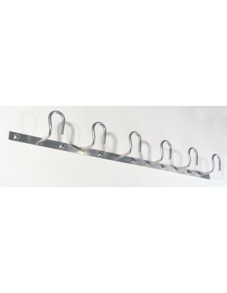 Appendiabiti design da parete in acciaio a 6 posti Ramsey 6