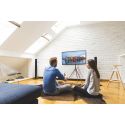 Treppiedi porta TV da 45 a 65 pollici VESA 600x400 con staffa girevole Dandy