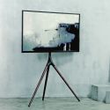 Treppiedi porta TV da 45 a 65 pollici VESA 600x400 con staffa girevole Dandy