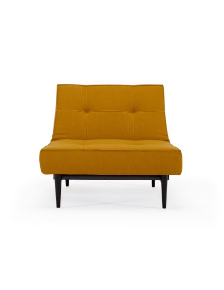 Poltrona design scandinavo con materasso a molle SplitBack - 507 Elegance Burned Curry