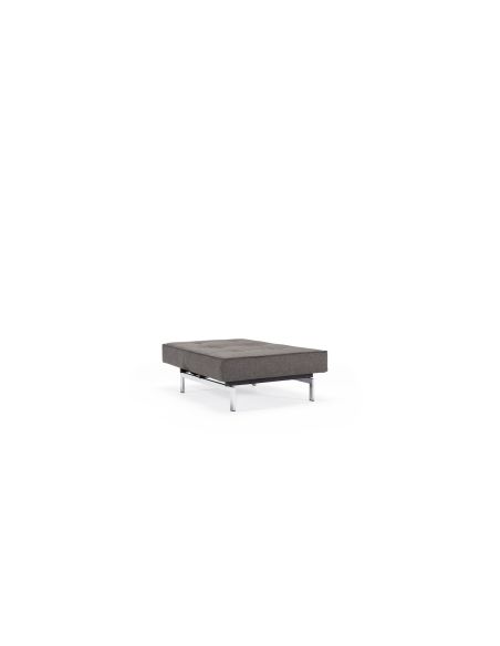 Poltrona design scandinavo con materasso a molle SplitBack - 216 Flashtex Dark Grey