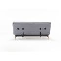 Colpus divano letto a 2 posti regolabile uso quotidiano - 565 Twist Granite