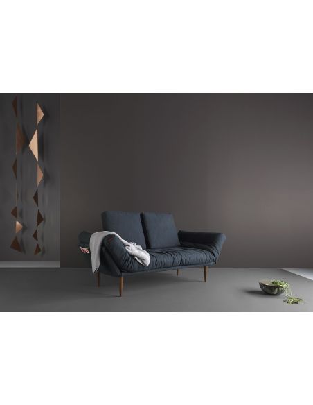 Divano letto singolo lettino salvaspazio 80x200 cm Rollo - 515 Nist Blue Divano letto singolo lettino salvaspazio 80x200 cm Rollo - 515 Nist Blue