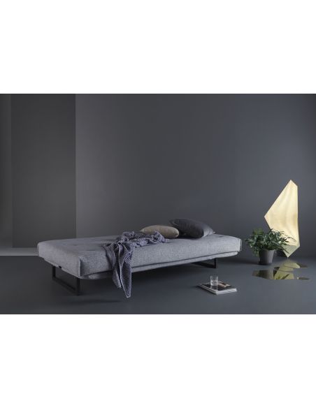 Fraction 120 divano letto ad una piazza e mezza uso frequente 120x200 cm - 565 Twist Granite Fraction 120 divano letto ad una piazza e mezza uso frequente 120x200 cm - 565 Twist Granite