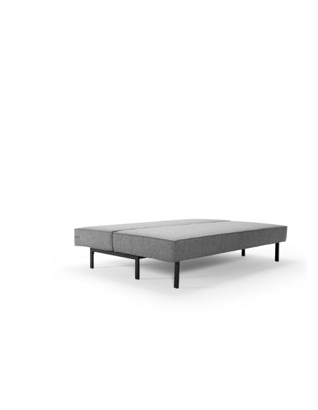 Divano letto uso quotidiano materasso a molle Sly - 563 Twist Charcoal