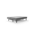 Divano letto uso quotidiano materasso a molle Sly - 563 Twist Charcoal