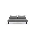 Divano letto uso quotidiano materasso a molle Sly - 563 Twist Charcoal