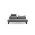 Divano letto uso quotidiano materasso a molle Sly - 563 Twist Charcoal