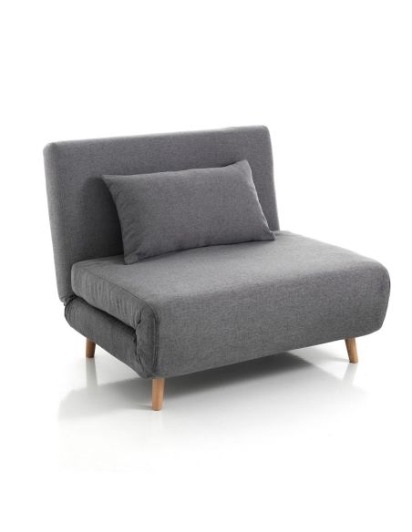 Poltrona letto singolo design moderno in tessuto Garner Poltrona letto singolo design moderno in tessuto Garner
