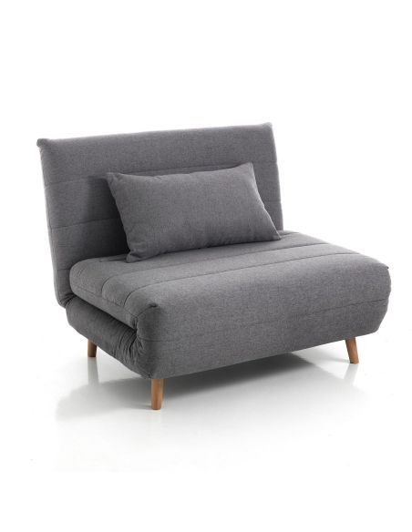 Poltrona letto singolo in tessuto design moderno Garner Lines