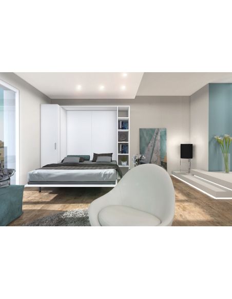 Letto a scomparsa singolo francese o matrimoniale Basic Letto a scomparsa singolo francese o matrimoniale Basic