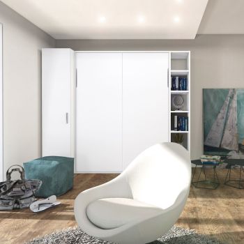 Letto a scomparsa singolo francese o matrimoniale Basic 2