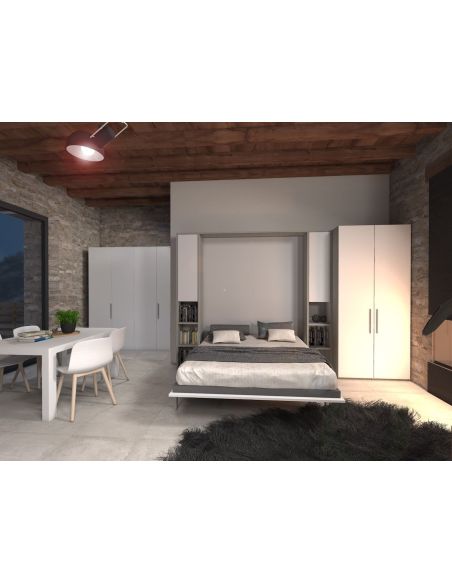 Letto a scomparsa singolo francese o matrimoniale Basic Letto a scomparsa singolo francese o matrimoniale Basic