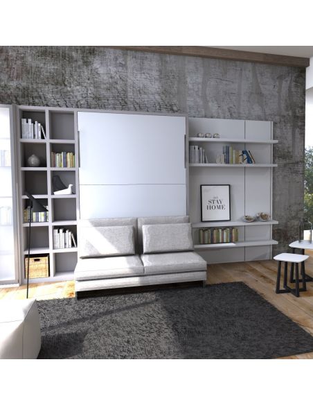 Letto a scomparsa con divano francese o matrimoniale Living Letto a scomparsa con divano francese o matrimoniale Living