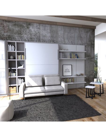 Letto a scomparsa con divano francese o matrimoniale Living Letto a scomparsa con divano francese o matrimoniale Living
