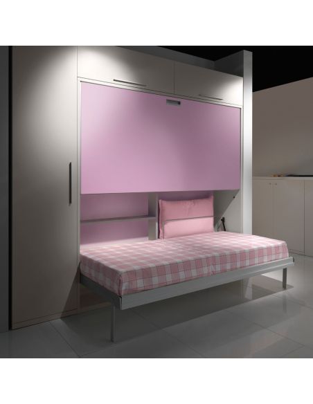 Letto a castello a scomparsa due letti indipendenti Duetto