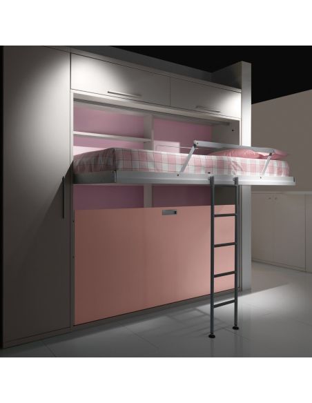 Letto a castello a scomparsa due letti indipendenti Duetto Letto a castello a scomparsa due letti indipendenti Duetto