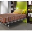 Letto singolo a scomparsa con cassettone Rapido