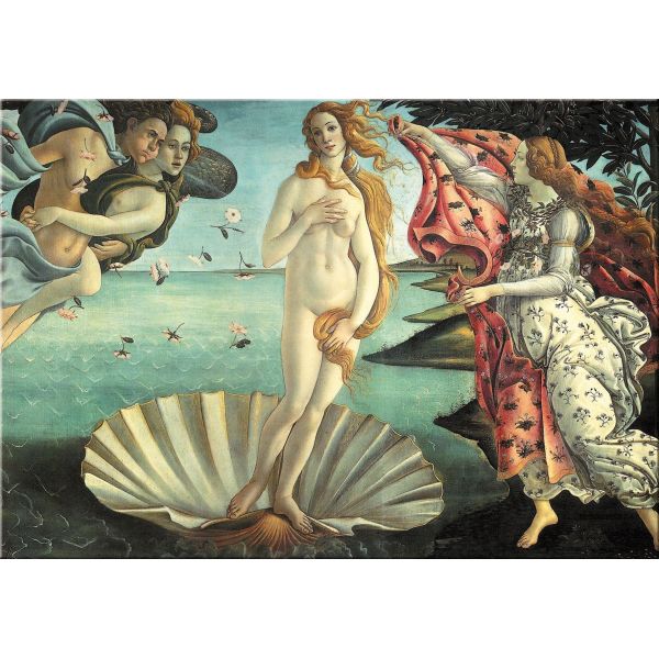 Quadro moderno riproduzione su tela The Birth of Venus