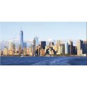 Quadro New York stampa su tela Lower Manhattan 140 x 70 cm