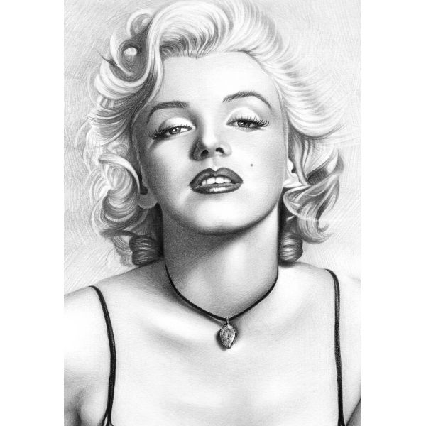 Quadro stampa su tela per camera da letto Marilyn Monroe