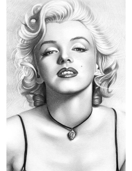 Quadro Marilyn Monroe stampa su tela per camera da letto