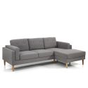 Divano angolare con penisola design moderno Alkmaar