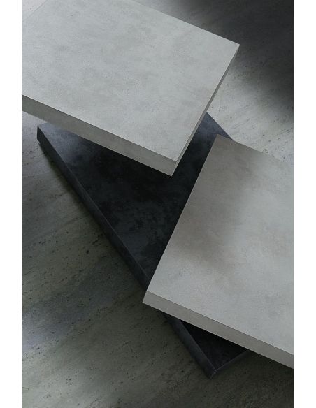 Tavolino salotto moderno in laminato 140 x 60 cm Arnald Tavolino salotto moderno in laminato 140 x 60 cm Arnald