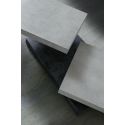 Tavolino salotto moderno in laminato 140 x 60 cm Arnald