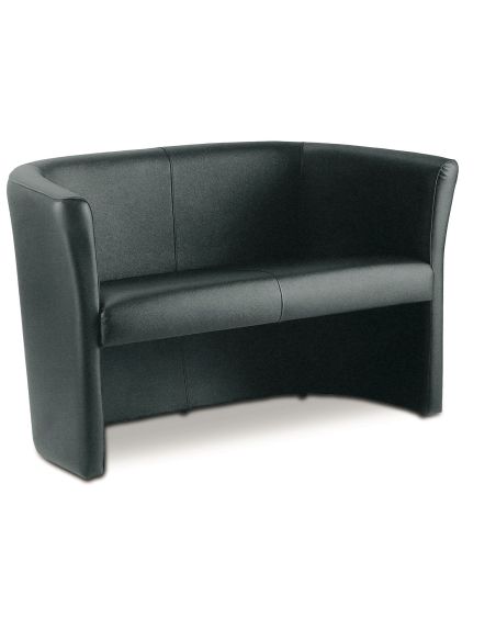 Divano sala attesa 2 posti in simil pelle Dil 2 Divano sala attesa 2 posti in simil pelle Dil 2